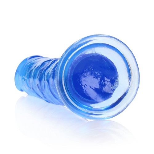 Dildo Crystal Clear RealRock de 11 in. Azul