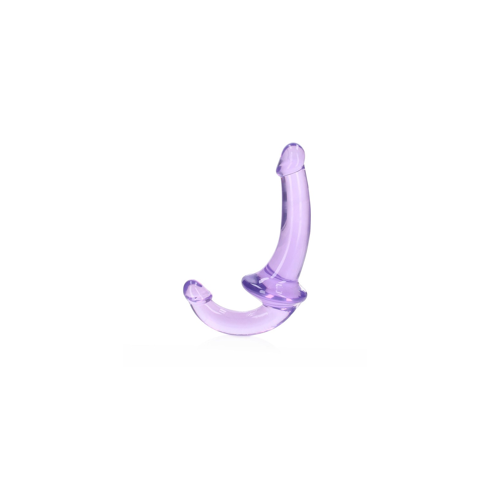 Dildo Strapless RealRock de 6 Pulgadas - Morado