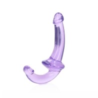 Dildo Strapless RealRock de 6 Pulgadas - Morado