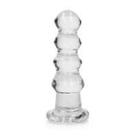 RealRock Crystal Clear Curvy Dildo/Plug