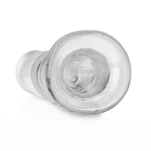 RealRock Crystal Clear Curvy Dildo/Plug