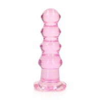 Dildo Curvy RealRock 5.5 in. - Placer Cristalino