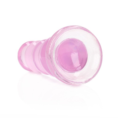 Dildo Curvy RealRock 5.5 in. - Placer Cristalino