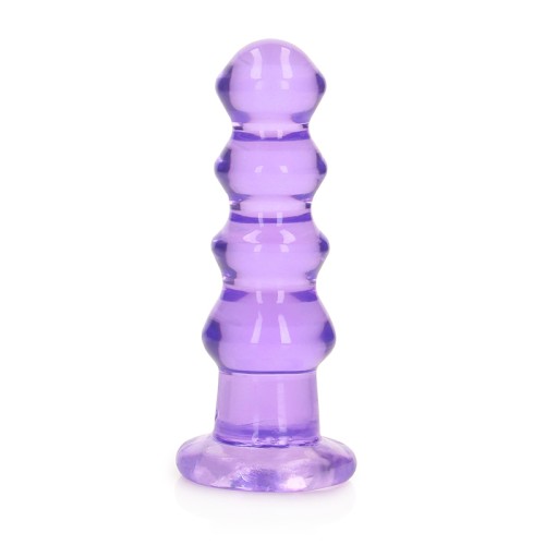 Dildo Curvo RealRock Crystal Clear para Placer Versátil