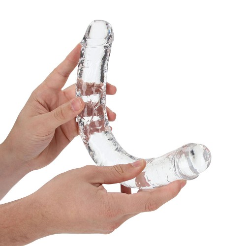 RealRock Crystal Clear Double Dong - Unmatched Pleasure