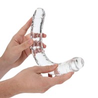 RealRock Crystal Clear Double Dong - Unmatched Pleasure