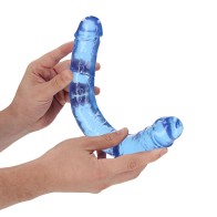 RealRock Crystal Clear Double Dong 13" for Versatile Pleasure