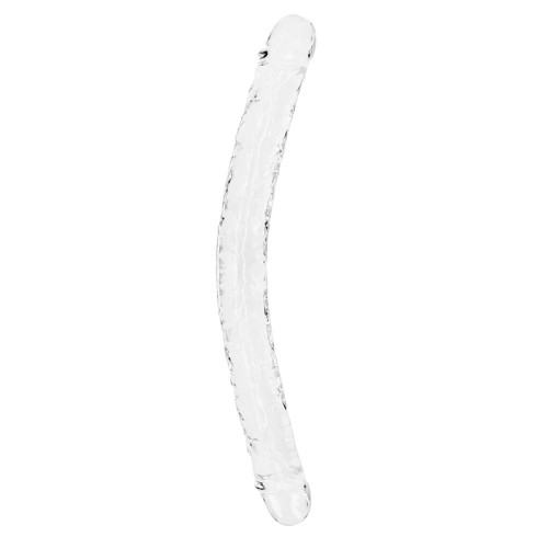 RealRock Crystal Clear Double Dong 18 in.