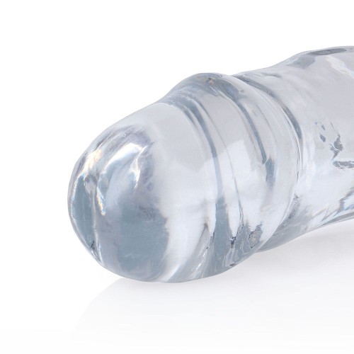 RealRock Crystal Clear Double Dong 18 in.