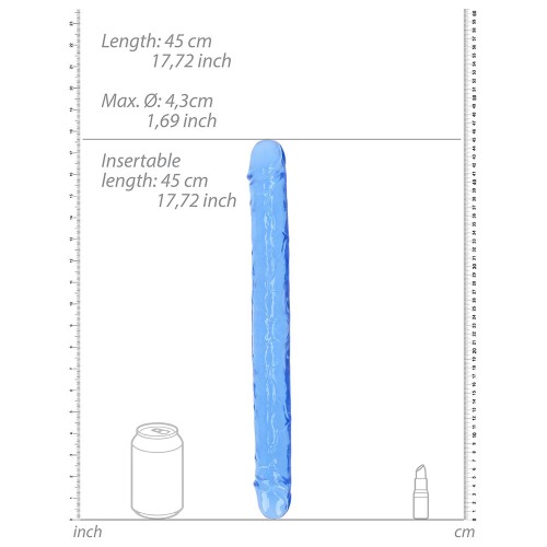 RealRock Crystal Clear Double Dong for Ultimate Pleasure