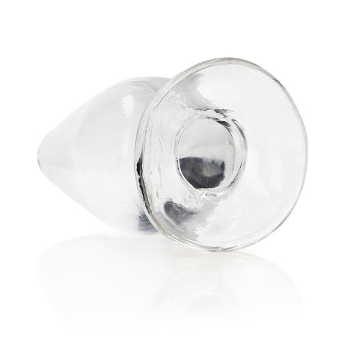 RealRock Crystal Clear 3.5" Anal Plug