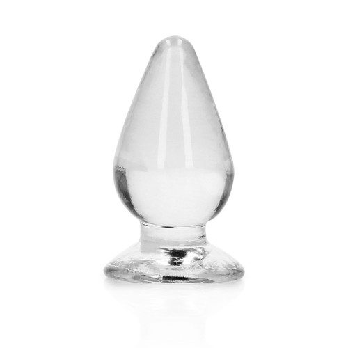 RealRock 4.5 in. Clear Anal Plug