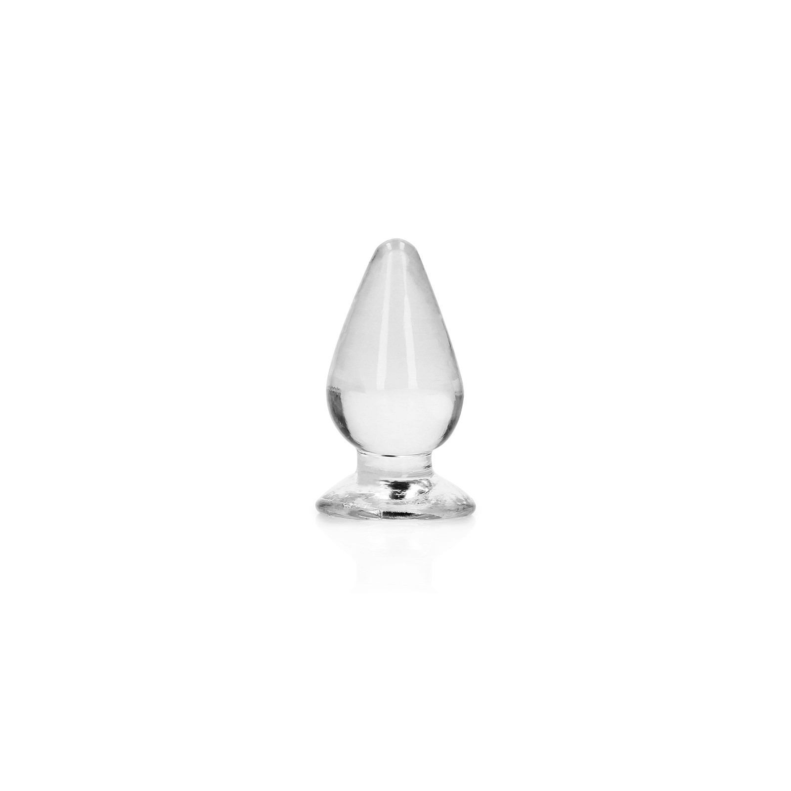 Plug Anal Transparente RealRock 4.5 in.