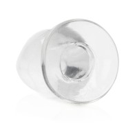 Plug Anal Transparente RealRock 4.5 in.