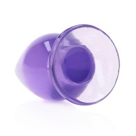 Plug Anal Crystal Clear Morado