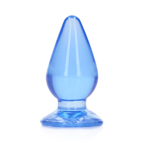 Plug Anal Cristal Claro de 4.5 in. para Placer Visual