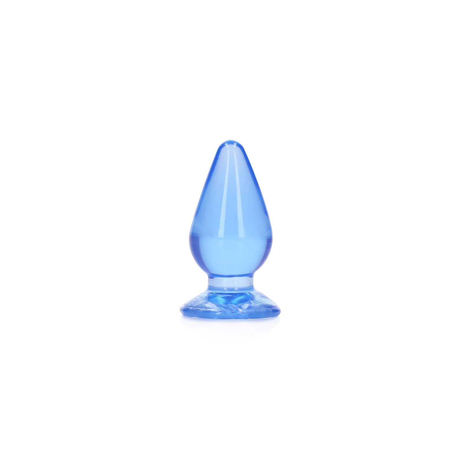 Plug Anal Cristal Claro de 4.5 in. para Placer Visual