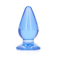 Plug Anal Cristal Claro de 4.5 in. para Placer Visual