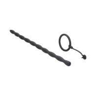 Ouch! Urethral Sounding Plug & Cock Ring Set