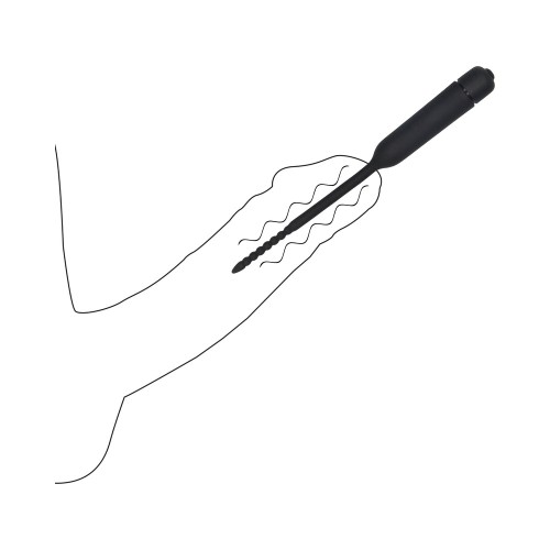 Ouch! Vibrating Urethral Sounding Silicone Plug