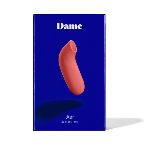 Dame Aer Suction Toy Papaya - Unique Pleasure