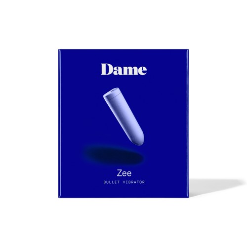 Dame Zee Bullet Vibrator in Periwinkle - Portable Pleasure