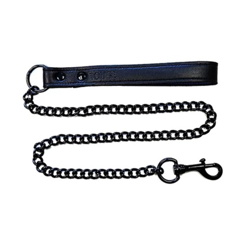 Stylish Rouge Leather Lead for Control