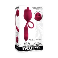 Evolved Wild Rose Vibrador Revolvente Doble Recargable