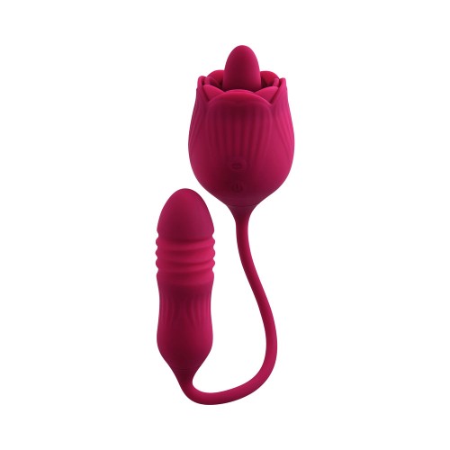 Evolved Wild Rose Rechargeable Dual-Ended Vibrator