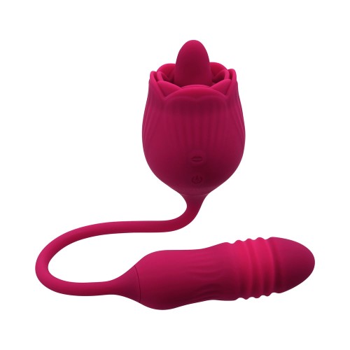 Evolved Wild Rose Rechargeable Dual-Ended Vibrator