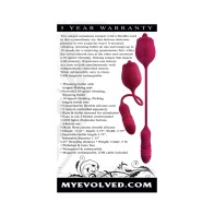 Evolved Wild Rose Vibrador Revolvente Doble Recargable