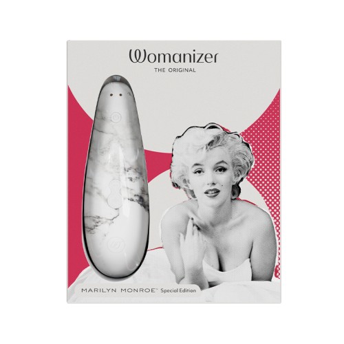 Womanizer x Marilyn Monroe Classic 2 Clitoral Stimulator - White Marble