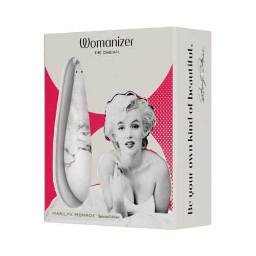 Womanizer x Marilyn Monroe Classic 2 Clitoral Stimulator - White Marble