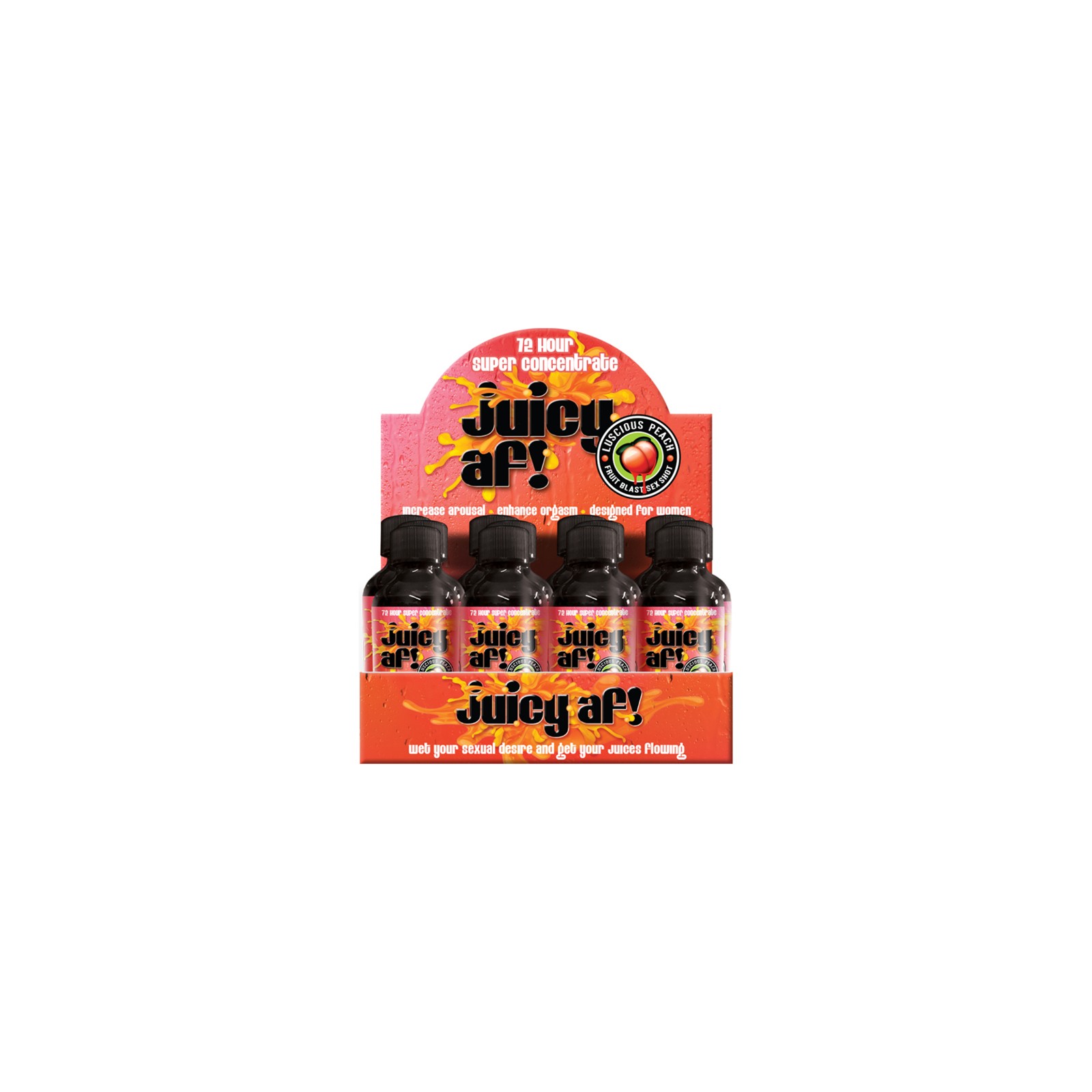 Juicy AF Female Enhancement Shot - 2 oz, 12-Pack