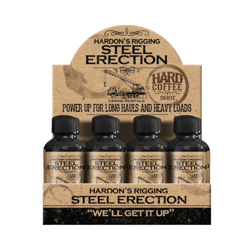 Shot de Café para Mejora Masculina Steel Erection