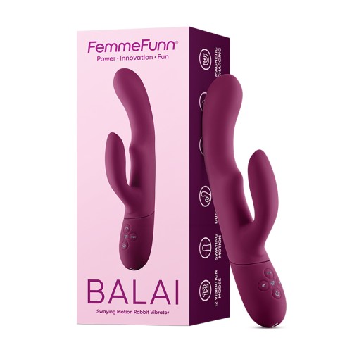 FemmeFunn Balai Vibrador de Doble Estimulación