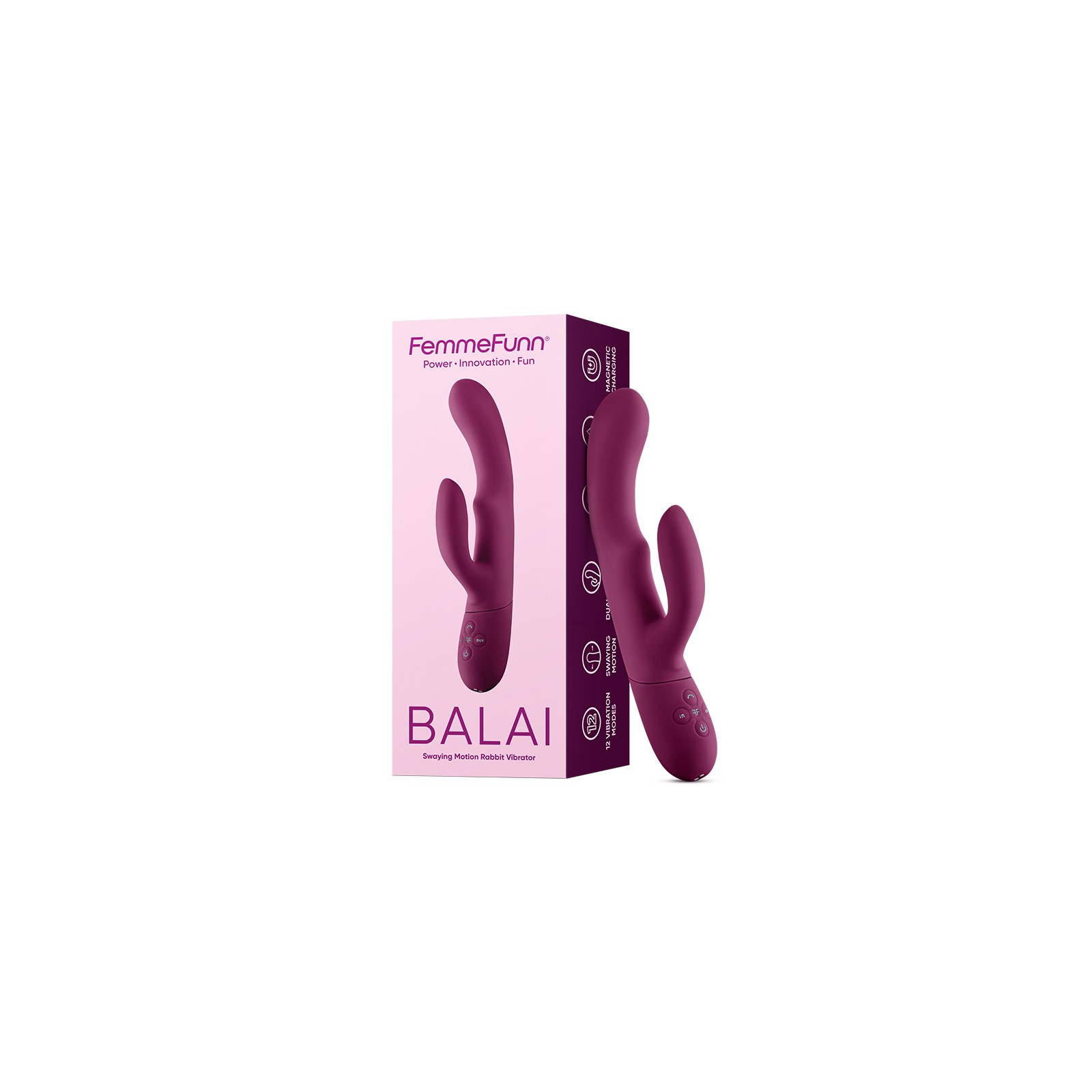 FemmeFunn Balai Vibrador de Doble Estimulación