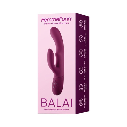 FemmeFunn Balai Vibrador de Doble Estimulación