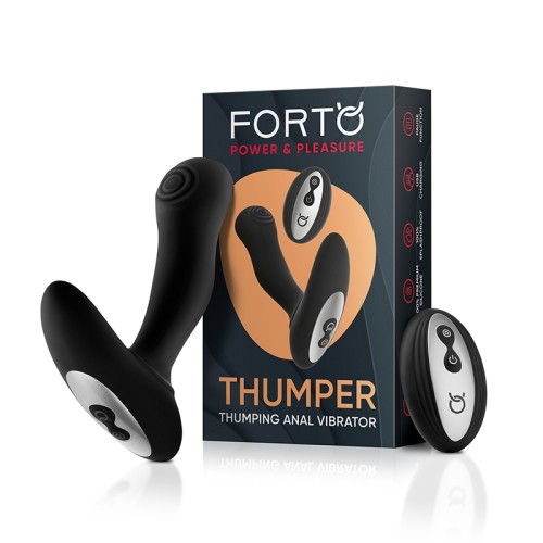 Forto Thumper Rechargeable Remote-Controlled Anal Vibrator