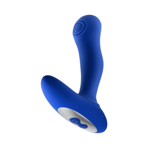 Vibrador Anal Forto Thumper Control Remoto Azul