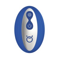 Vibrador Anal Forto Thumper Control Remoto Azul