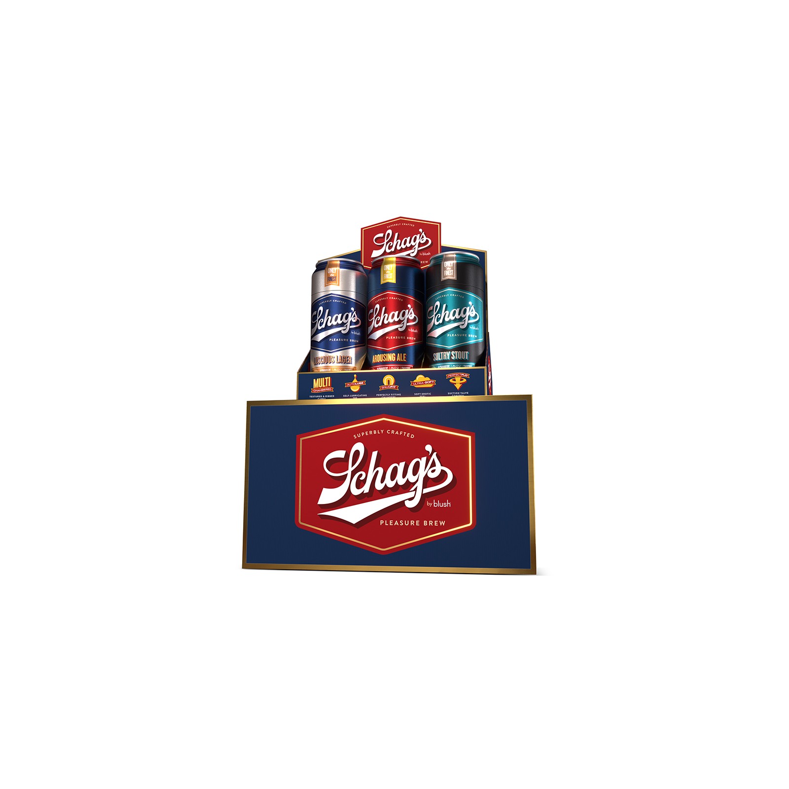 Kit de Merchandising Schag's 12-Pack Variado