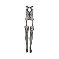 Le Desir Suspender Bodystocking - Alluring Lingerie Piece