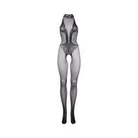 Le Desir High-Neck Fishnet Bodystocking