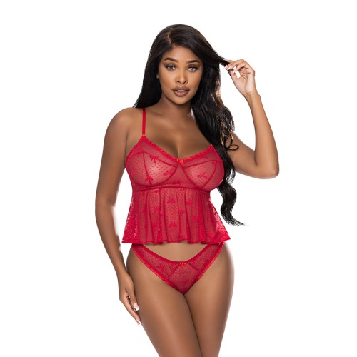 Magic Silk Love Flutter Cami Set