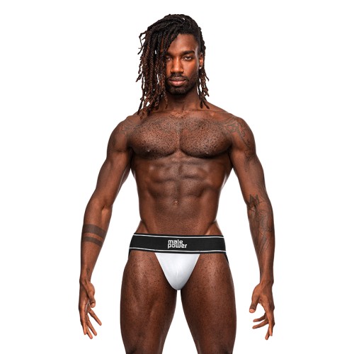 Male Power Modal Rib Jock White L/XL - Shop Now