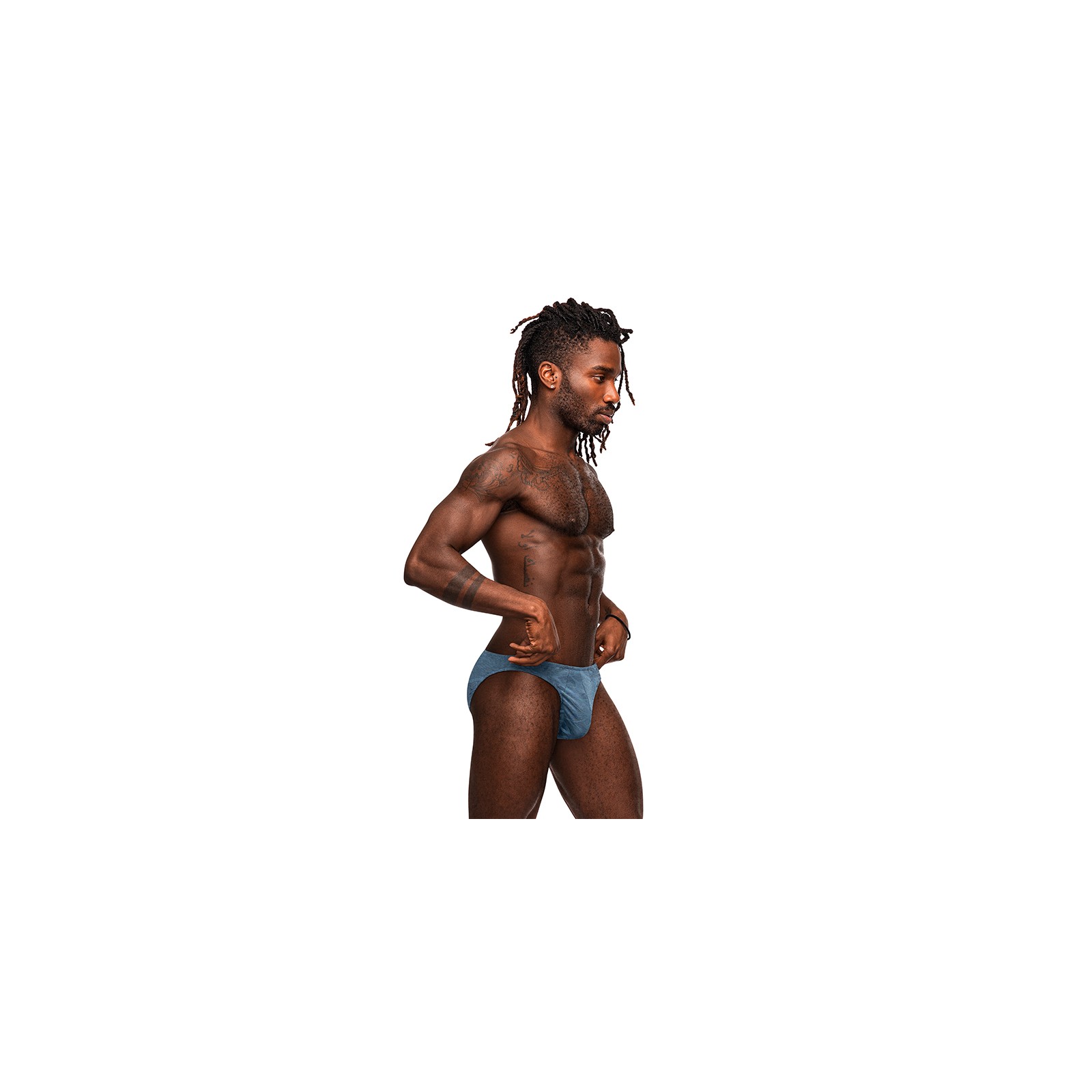 Male Power Moonshine Blue Jock Brief