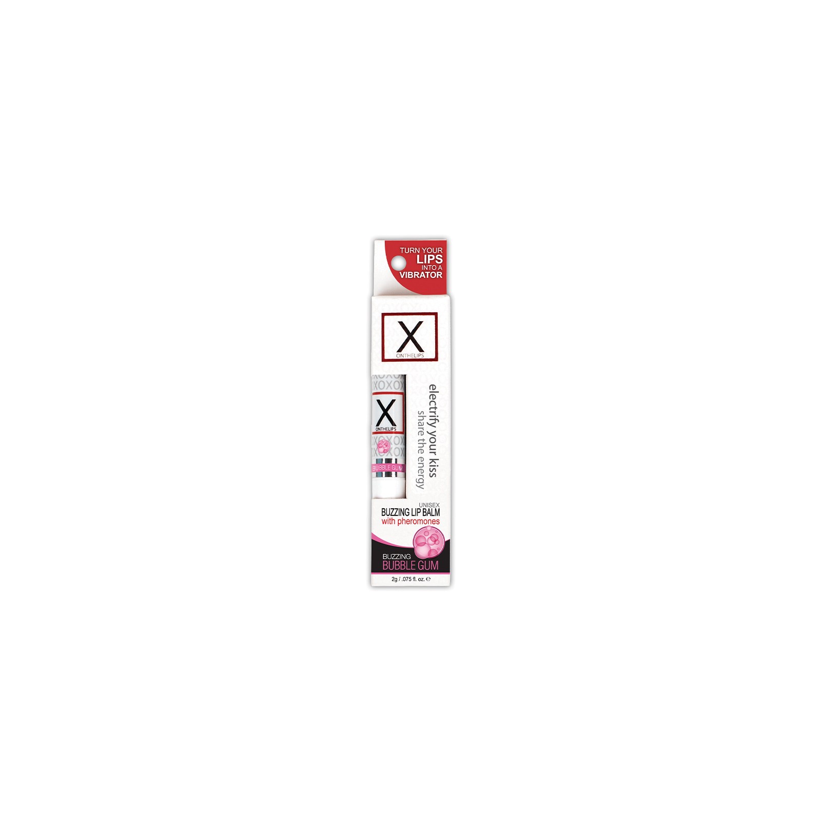 Sensuva X On The Lips Buzzing Lip Balm Bubble Gum