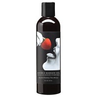 Earthly Body Edible Massage Lotion Strawberry - Sensual Experience