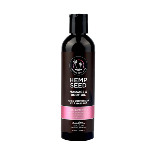 Earthly Body Hemp Seed Massage Oil